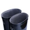 Seguro de trabajo impermeable más terciopelo exterior botas de lluvia damas adulto zapatos de goma tubo alto antideslizante resistentes al desgaste zapatos de agua botas de lluvia de PVC damas