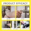 JUE FISH Lubricante en Polvo para Cilindros de Cerradura - Polvo fino y seco, no pegajoso, hace que las llaves abran suavemente, protección contra el óxido de larga duración, previene atascos