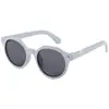 Gafas de Sol Redondas con Marco de Uña de Arroz, Versátiles de Nuevo Estilo, Película Retro del Océano, Gafas de Sol Personalizadas, Modernas para Hombres y Mujeres, Gafas de Sol Populares