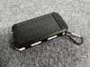 Carregador Portátil Solar à Prova d'Água para Uso Externo Transfronteiriço 20000 mAh Grande Capacidade Estilo Camping Portátil Luz de Alimentação Móvel