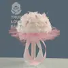 Suministros de Boda Ramo de Boda Estilo Chino Coreano Ramo de Novia Dama de Honor Imitación Ramo Artificial Accesorios para Fotografía de Boda