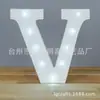 Lámpara de Madera Sólida con Letra Lámpara de Madera Blanca Elegante Luz LED Decorativa para Decoración del Hogar