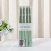 Atmosfera de Jantar à Luz de Velas Arranjo Velas Casamento Velas Longas Inodoras Iluminação de Emergência para Falta de Energia Doméstica Vela