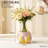 Escultura de corpo humano de arte de nicho, arranjo de flores para sala de estar, decoração floral para mesa de entrada, plantas verdes para rack de TV, decorações de vidro