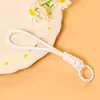 Tiras de celular trançadas com nó de diamante coloridas feitas à mão, acessórios versáteis e simples para DIY, materiais para enfiamento de contas, atacado