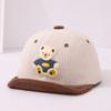Chapéu de bebê primavera e outono fofo super fofo urso boné de aba macia outono e inverno fino meninos e meninas bebê crianças boné de beisebol