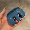 Nuevo Clip de Tiburón M 2025 Pasador de Pelo de Alta Gama para la Parte Trasera de la Cabeza de Mujer Estilo Francés Lujo Ligero Moda Pinza para el Pelo