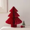Decorações de Natal Enfeites para Árvore de Natal Mini Árvore de Natal 2026 Novo Modelo Decoração de Origami de Natal Adereços de Cena