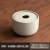 Tarro Ruyao Dunhuang Fengling de Cerámica para Residuos de Té, Papelera para Mesa de Té, Cenicero Anti-Humo, Decoración Personalizada para el Hogar, Creatividad de Lujo Ligero
