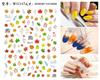 Etiquetas Engomadas para Uñas de Acción de Gracias Halloween Comercio Electrónico Transfronterizo Manicura Wan Hoja de Arce Etiquetas Engomadas para Uñas de Halloween Wg346-360