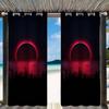 Cortinas Personalizadas a Medida con Estampados del Vasto Universo y la Tierra para Uso en Exteriores, Cortinas Blackout para Balcón, Servicio de Dropshipping Disponible