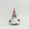 Decoração de Natal ornamento de gnomo brilhante anão sem rosto ornamento criativo para vitrine de casa Feriado Natal