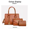 2026 Nuevo Bolso Transfronterizo de Comercio Exterior para Mujer Bolso de Hombro Cruzado Bolso para Suegra Moda Femenina Bolso tipo Satchel Bolso de Madre Juego de Tres Piezas