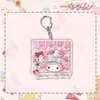 Llavero de Acrílico de Sailor Moon Tsukino Usagi de Dibujos Animados Lindo Colgante Creativo Accesorio de Llavero