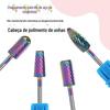 Ponta Colorida Personalizada para Polimento de Unhas, Ferramenta de Pré-Tratamento de Unhas Galvanizada, Broca Única para Polimento de Unhas