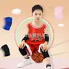 Joelheiras e Cotoveleiras Infantis, Equipamento de Proteção para Basquete para Crianças Maiores, Equipamento de Futebol, Conjunto Esportivo, Proteção de Joelho, Absorção de Choque para Primavera e Verão