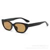Gafas de Sol de Moda Retro de Alta Gama Ojo de Gato Poligonales para Rostros Cuadrados y Redondos Sexys, Aspecto Adelgazante y Gafas de Sol Antivioleta Ojo de Gato