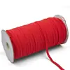 Cor 3-6mm cinto de cavalo bolsa de vestuário elástico de alta elasticidade punho elástico de borracha cinto de corrida de cavalo cinto plano