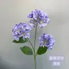 Arranjo de Cena com Flores Artificiais, Flores Artificiais da Série Roxa para Celebração de Casamento, Arranjo de Flores de Chão, Decoração Suave e Flores para Paisagismo de Salão de Casamento
