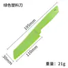 Cuchillo de Fruta de Plástico para Niños, Cuchillo para Pan Tostado, Cuchillo para Pasteles, Cuchillo Pelador de Verduras, Cuchillo para Suplementos Alimenticios de Bebé, Cuchillo para Cortar Verduras