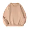 Sudadera de Algodón Puro de Invierno con Logo Personalizado Ropa de Trabajo Sudadera con Capucha y Forro Polar Pulóver Cuello Redondo Camisa para Reunión Anual Uniforme de Clase