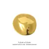 Broche Minimalista de Disco Grande para Mujer, Accesorio de Pin de Traje de Diseño de Nicho de Alta Gama de Moda
