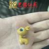 Colgante de collar de cervatillo de palisandro con forma de bolso, llavero para coche, cadena para teléfono móvil, accesorios de bricolaje