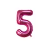 Globos de Aluminio con Números Grandes Versión Americana de 40 pulgadas para Decoración de Fiesta de Cumpleaños Globos de Aluminio con Números