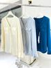Camisa de Seda Feminina 2026 Primavera e Verão Novo Estilo 100% Crepe de Chine Cor Sólida Decote V Simples e Elegante Camisa de Seda de Amora