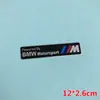 Adequado para Adesivos de Carro Bmw m Performance Adesivos de Carro de Metal Logo de Alumínio Bmw Adesivos Decorativos de Para-lama
