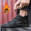 Botas Martin de caña alta nuevas para Otoño e Invierno, Botines cortos hechos a mano en la punta para Hombre, Botas para Hombre de talla grande para Comercio Exterior, con forro polar para Exteriores