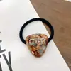 Clip de Goma Acrílica Coreana con Forma de Mariposa Tridimensional para Cola de Caballo Anillo para el Cabello con Diamantes para Todo Tipo de Peinado Pasador