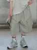 Shorts Casuais Soltos de Comprimento Médio da Moda Tendência Verão Estilo Coreano para Crianças Versátil