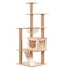 Juguetes para Gatos al por Mayor Suministros para Mascotas Marco de Escalada de Madera de Dibujos Animados Proveedor Fuerte Puede Proporcionar Dropshipping Torre para Gatos de Múltiples Niveles Cápsula Espacial