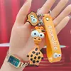 Especializada na Produção de Chaveiro Pingente de Boneca 3D de Cola Macia de PVC Anime Zebra Girafa Carro Bolsa