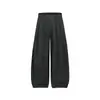 Pantalones Largos Casuales de Pierna Ancha con Pliegues Estilo Callejero Retro Japonés Rumen Meng para Hombre Mujer Otoño Tendencia Marca Rectos Versátiles Pantalones de Traje