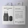 Kit de cargador rápido PD de 45 W universal para Samsung iPhone, cable cargador súper rápido de 25 W para S22