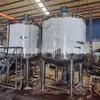Mezclador de detergente, barril mezclador de acero inoxidable, tanque mezclador de calentamiento eléctrico, tanque mezclador de líquidos, equipo para pintura de látex