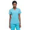 Roupas de Lavar Mãos Odontológicas de Laboratório Respiráveis Elásticas Manga Curta Top para Salão de Beleza Atacado Transfronteiriço Pequenos Lotes Personalização