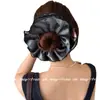 Goma para el pelo de terciopelo y encaje estilo coreano, accesorio retro elegante para cabello de otoño e invierno, goma de pelo, para moño, cuerda para el pelo, accesorio para el cabello