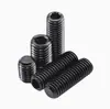 Em Estoque 12.9 Galvanizado Din913 Parafusos de Máquina de Cabeça Chata M2-M16 Parafusos de Fixação Sem Cabeça com Soquete Sextavado