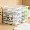 Cajas transparentes de clasificación para organizar bloques de construcción de juguetes, piezas pequeñas y componentes; cajas de almacenamiento tipo cajón para organizar y guardar bloques de construcción