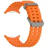 Nuevo para Samsung Galaxy Watch7 Ultra 47mm Correa de Silicona Marina Transpirable Estilo Oficial
