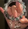 Amor e Espaço Profundo O Falso Noturno de Qin Che está se aproximando quando a pulseira de impressão de esmalte colorido diy de quatro estrelas é enviada para o nicho das namoradas