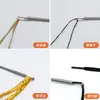 Nuevo Enhebrador de Cuerda de Resorte Flexible Multifuncional Enhebrador de Cuerda de Banda Elástica Tirador de Cordón de Cintura de Pantalones Herramienta Enhebradora de Cuerda