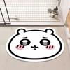 Alfombra antideslizante de secado rápido resistente a las manchas para puerta de baño Jiykawa, tapete para piso de baño de lodo de diatomeas, tapete para pies de baño