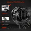 Nuevo producto estándar europeo reflector para motocicleta de 6 leds 3.5 pulgadas 60V reflector para motocicleta eléctrica con función estroboscópica