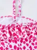 Traje de Baño para Niñas Bebé de 3 Años Niña de 6 Años Traje de Baño para Niñas Estilo Occidental Moda Niña Lindo Dibujo Animado Traje de Baño Dividido