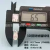 Pie de 3D Plata 999 Suzuki Nafu Colgante Accesorios Pulsera Círculo Xiangyun DIY Cuerda de Mano Plata Esterlina Dura Joyería Perro Yugui