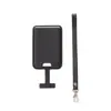 Funda Universal Magsafe para Teléfono Apple con Tarjetero Magnético, Funda de Cuero para Identificación, Correa de Muñeca con Cuerda, Tarjetero Transfronterizo Antiperdida